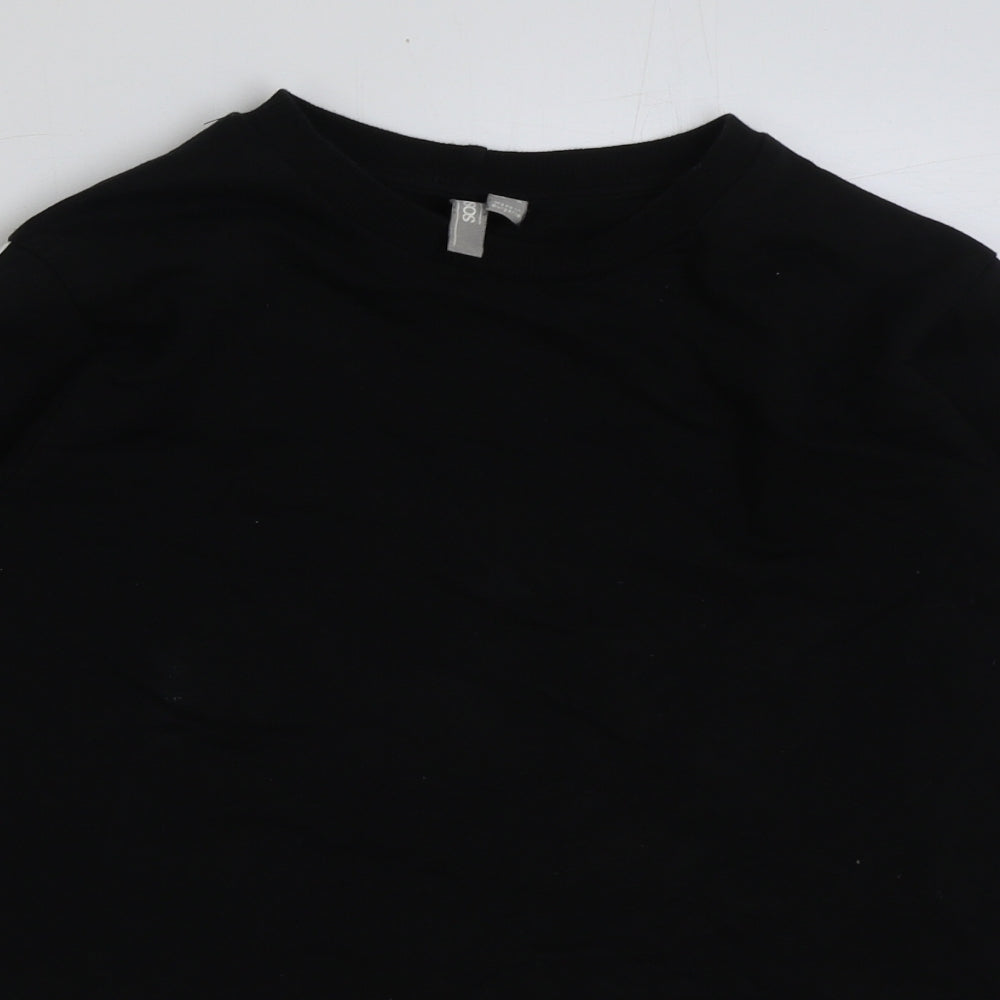 Womens UK Size 10 ASOS Black Pullover Sweatshirt