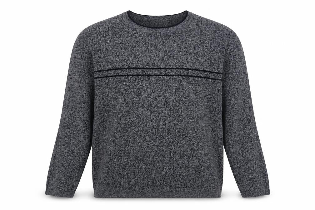 Mens UK Size M Zantos Grey Pullover Jumper