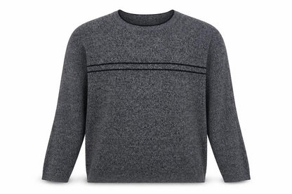 Mens UK Size M Zantos Grey Pullover Jumper