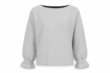Womens UK Size S French Connection Grey Pullover Sweatshirt