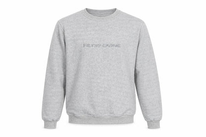 Filthy Living Mens Grey Round Neck Polyester Pullover Jumper Size S