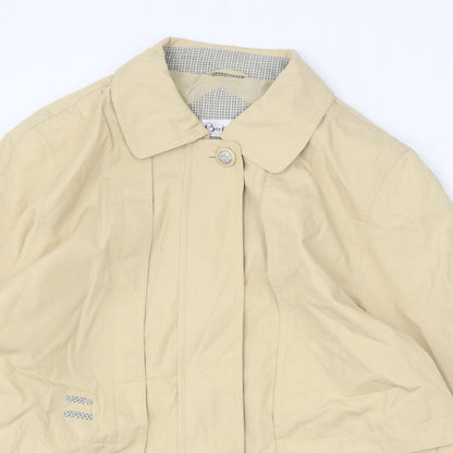 Womens UK Size 10 Berkertex Beige Overcoat