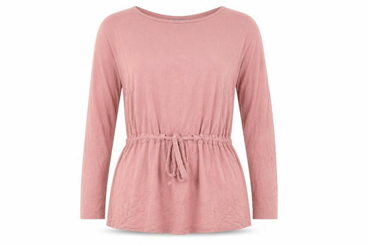 Womens UK Size 14 Principles Pink Basic T-Shirt