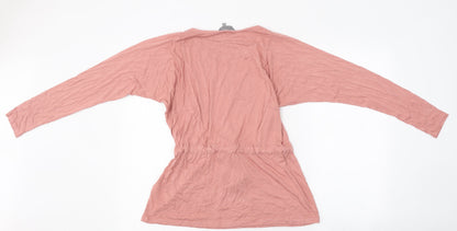 Womens UK Size 14 Principles Pink Basic T-Shirt