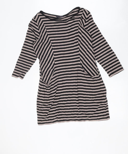 Womens UK Size 10 Marks and Spencer Multicoloured Jersey T-Shirt