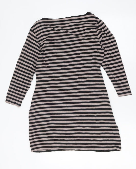 Womens UK Size 10 Marks and Spencer Multicoloured Jersey T-Shirt