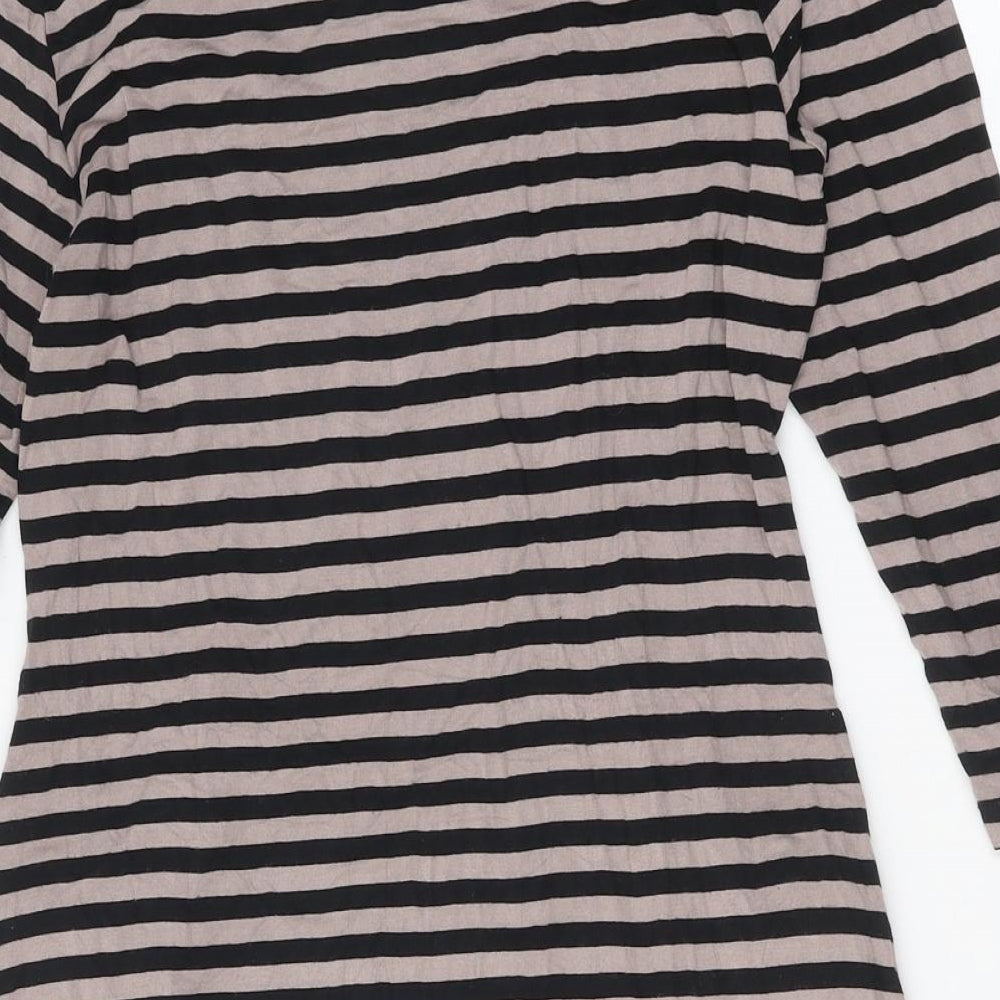 Womens UK Size 10 Marks and Spencer Multicoloured Jersey T-Shirt