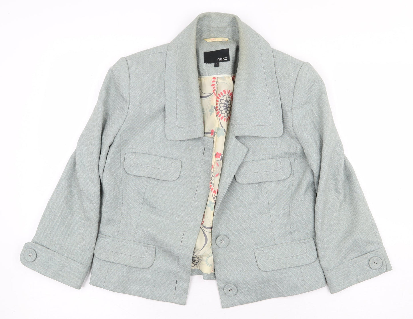 Womens UK Size 8 NEXT Green Jacket