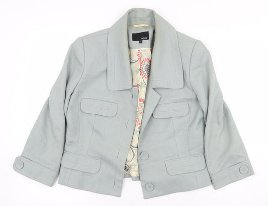 Womens UK Size 8 NEXT Green Jacket