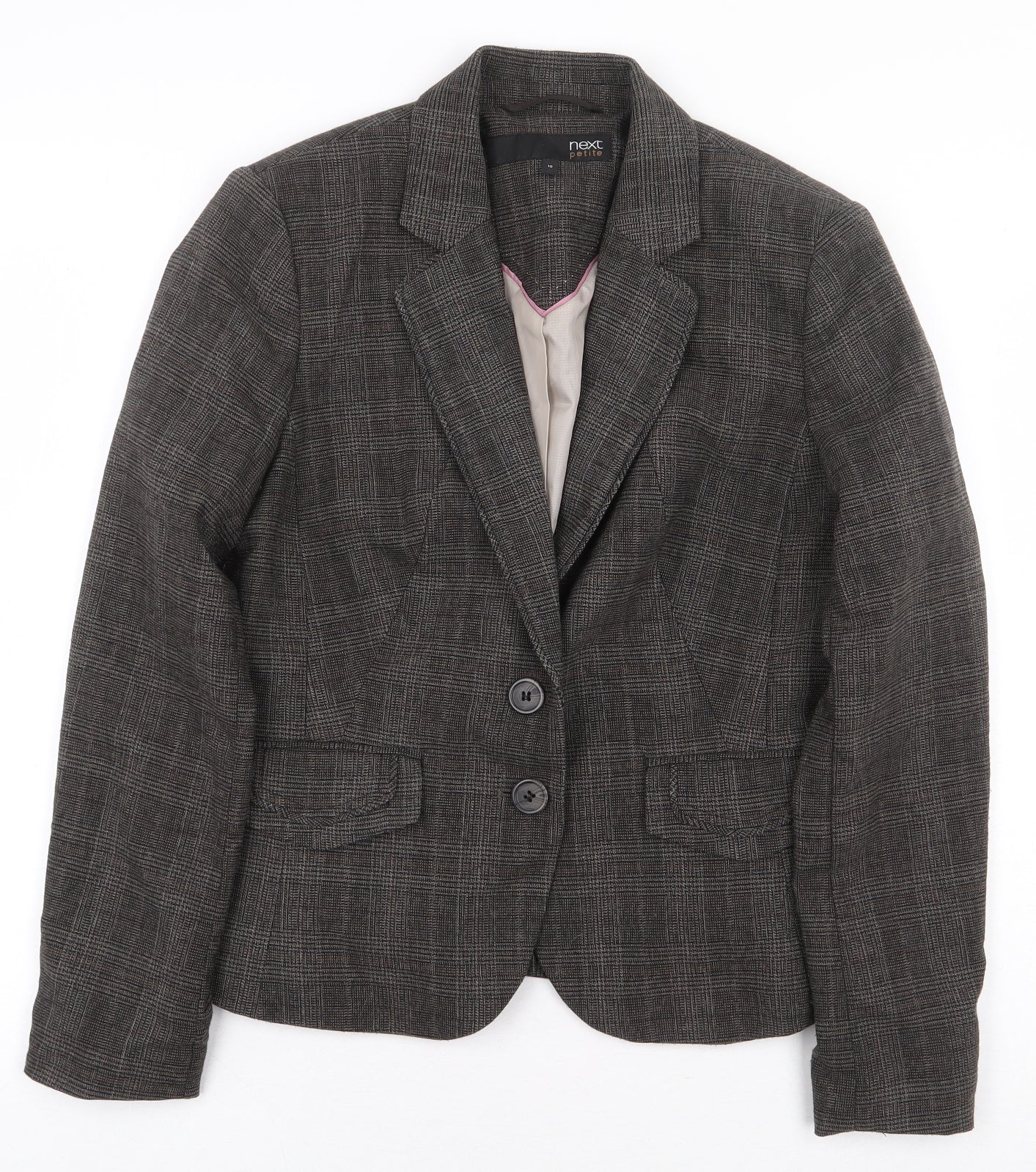 Womens UK Size 10 NEXT Grey Kimono Coat
