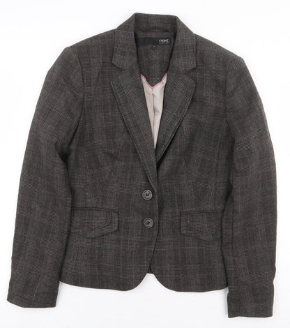 Womens UK Size 10 NEXT Grey Kimono Coat
