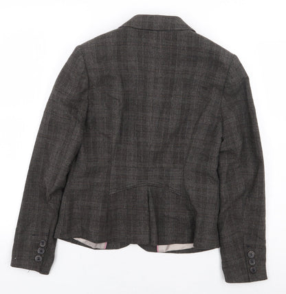Womens UK Size 10 NEXT Grey Kimono Coat