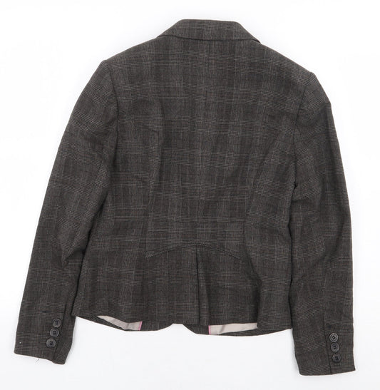 Womens UK Size 10 NEXT Grey Kimono Coat