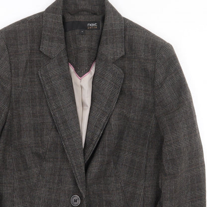 Womens UK Size 10 NEXT Grey Kimono Coat