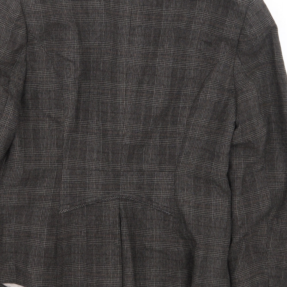 Womens UK Size 10 NEXT Grey Kimono Coat