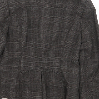 Womens UK Size 10 NEXT Grey Kimono Coat