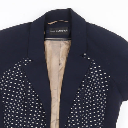 Womens UK Size 8 Marks and Spencer Blue Jacket