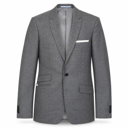 Mens UK Size 36 Burton Regular Grey Suit Jacket