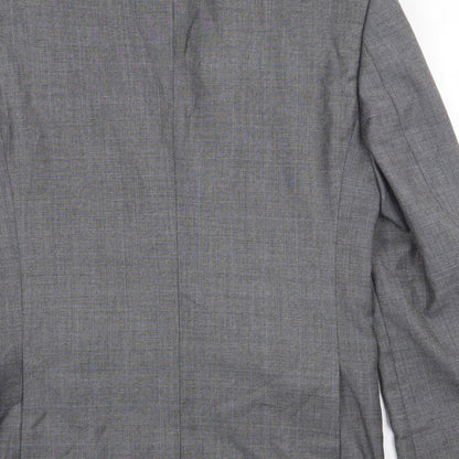 Mens UK Size 36 Burton Regular Grey Suit Jacket