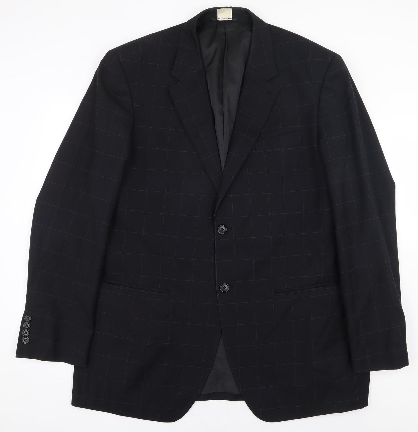 Mens UK Size 44 NEXT Regular Black Suit Jacket