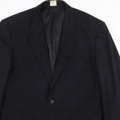 Mens UK Size 44 NEXT Regular Black Suit Jacket