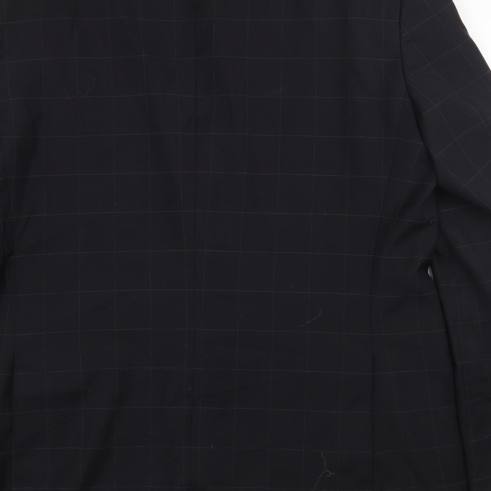 Mens UK Size 44 NEXT Regular Black Suit Jacket
