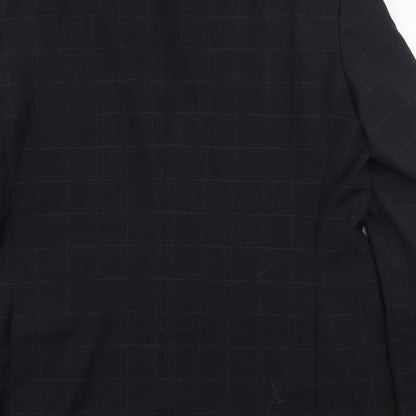 Mens UK Size 44 NEXT Regular Black Suit Jacket