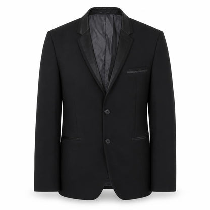 NEXT Mens Black Polyester Jacket Suit Jacket Size 38