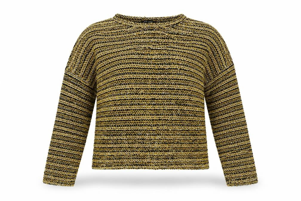 Womens UK Size S New Look Yellow Pullover Jumper