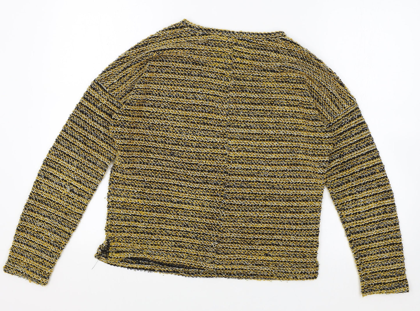 Womens UK Size S New Look Yellow Pullover Jumper