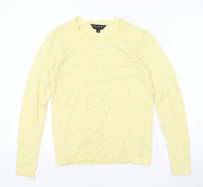 Womens UK Size 8 Dorothy Perkins Yellow Pullover Jumper