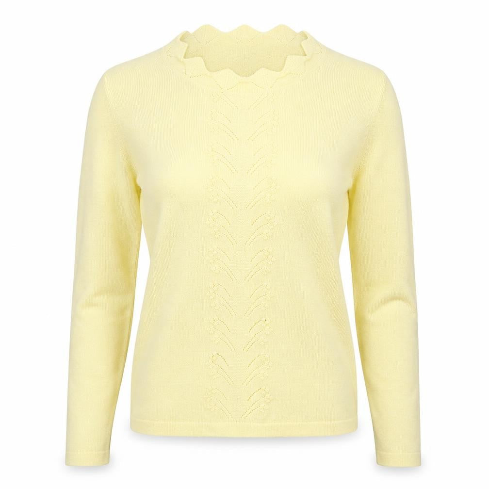 Womens UK Size 8 Dorothy Perkins Yellow Pullover Jumper