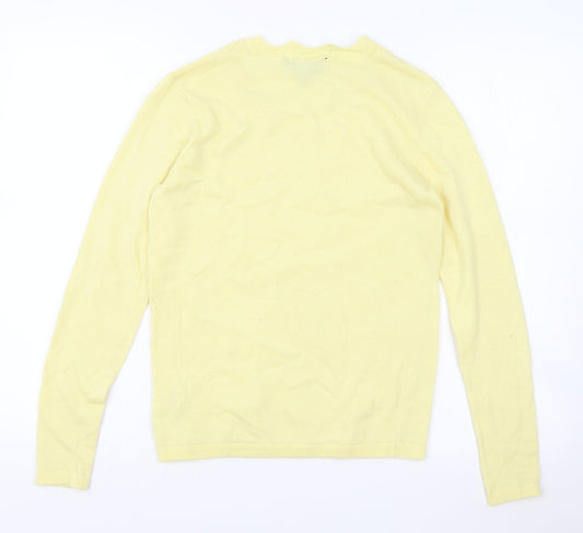 Womens UK Size 8 Dorothy Perkins Yellow Pullover Jumper