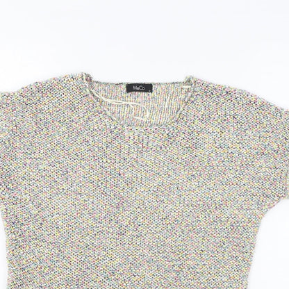 Womens UK Size 12 Marks and Spencer Multicoloured Pullover Jumper