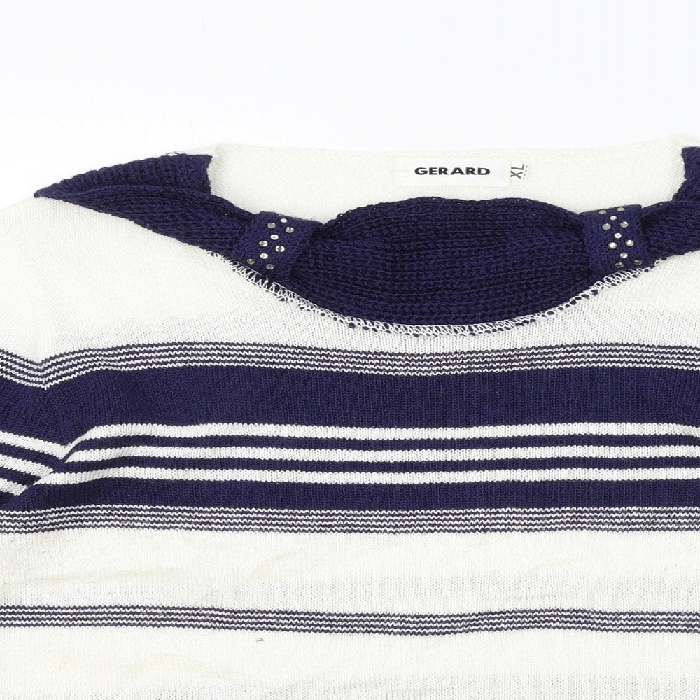 Womens UK Size XL Gerard White Pullover Jumper