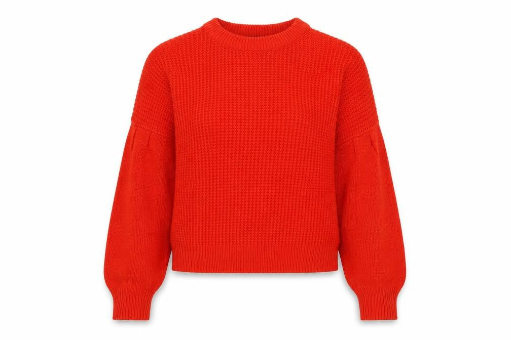 Womens UK Size 6 Topshop Red Pullover Jumper