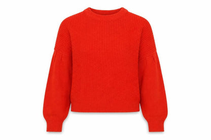 Womens UK Size 6 Topshop Red Pullover Jumper