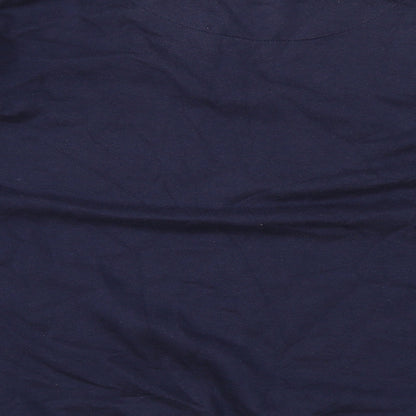 Mens UK Size M Boohoo Blue Pullover Sweatshirt