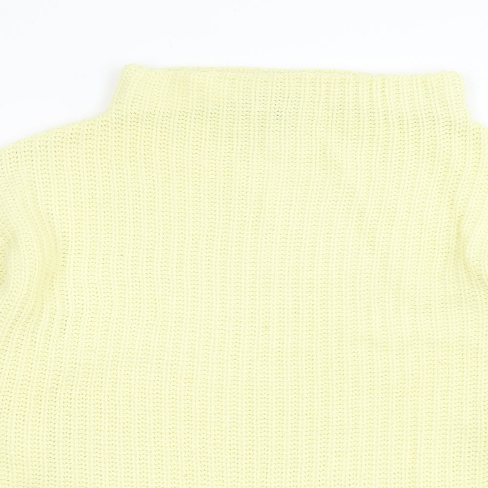 Womens UK Size 16 River Island Yellow Pullover Jumper