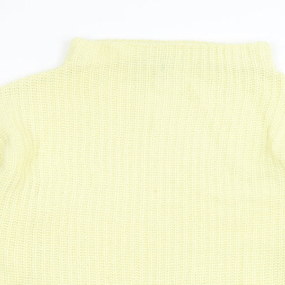 Womens UK Size 16 River Island Yellow Pullover Jumper
