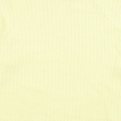 Womens UK Size 16 River Island Yellow Pullover Jumper