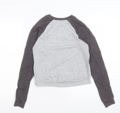 Womens UK Size S Disney Grey Pullover Sweatshirt