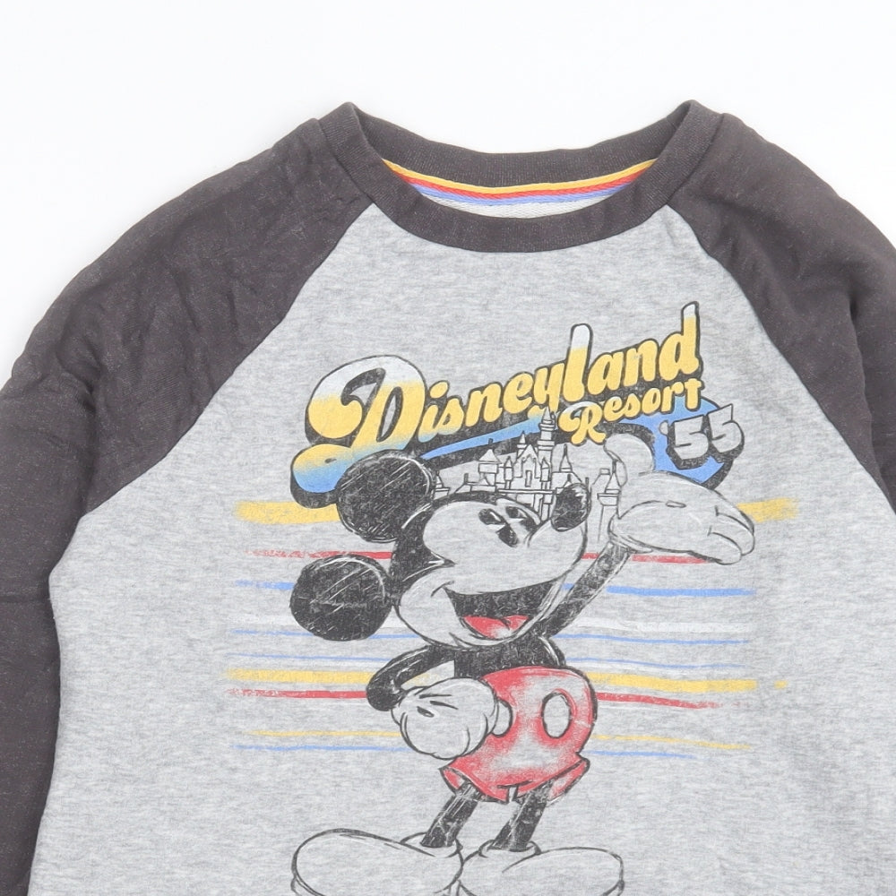 Womens UK Size S Disney Grey Pullover Sweatshirt