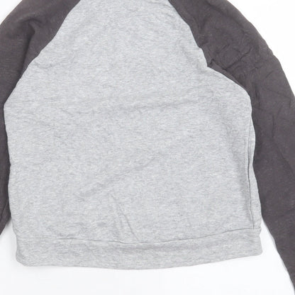 Womens UK Size S Disney Grey Pullover Sweatshirt