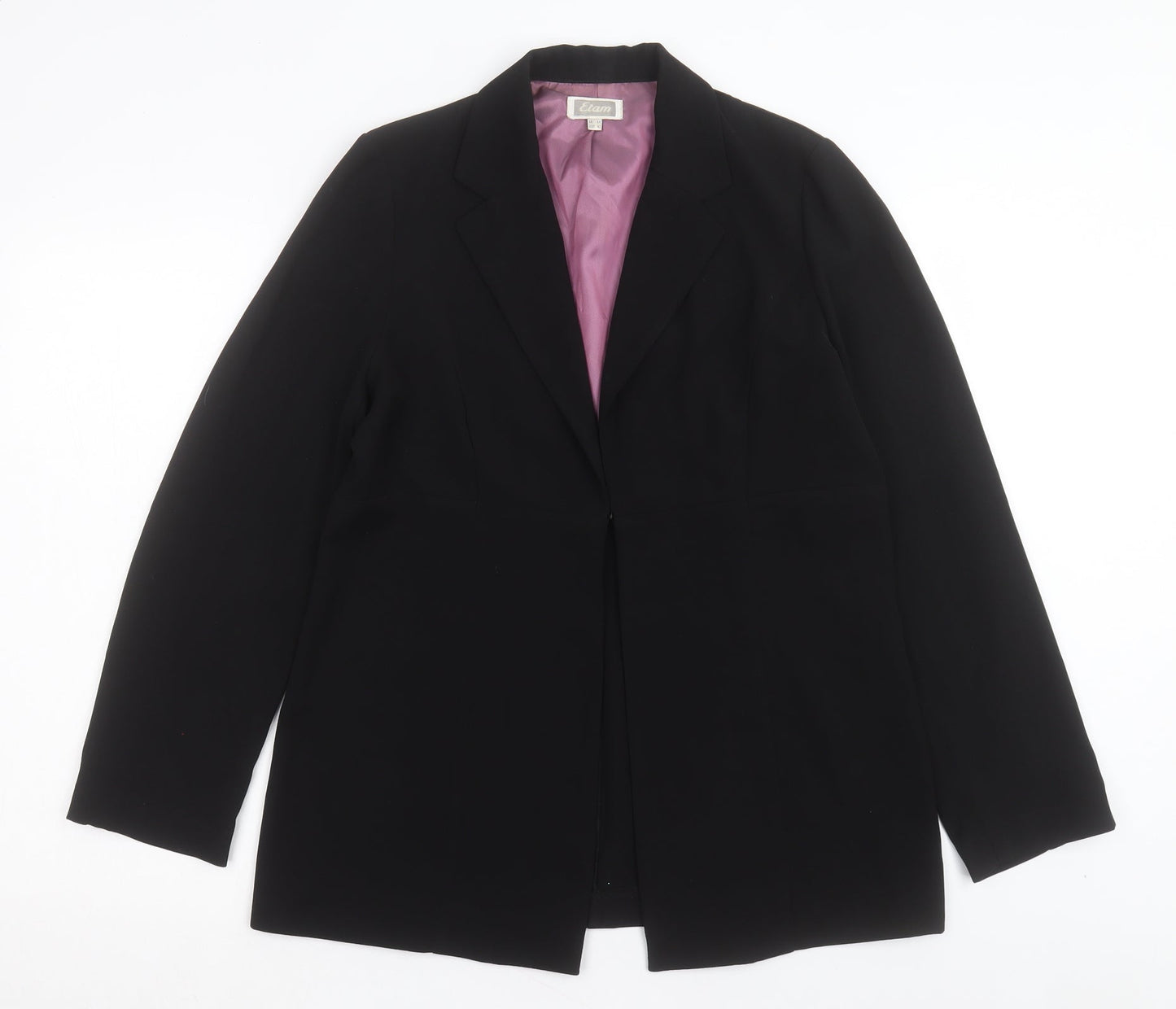 Womens UK Size 14 Etam Black Jacket