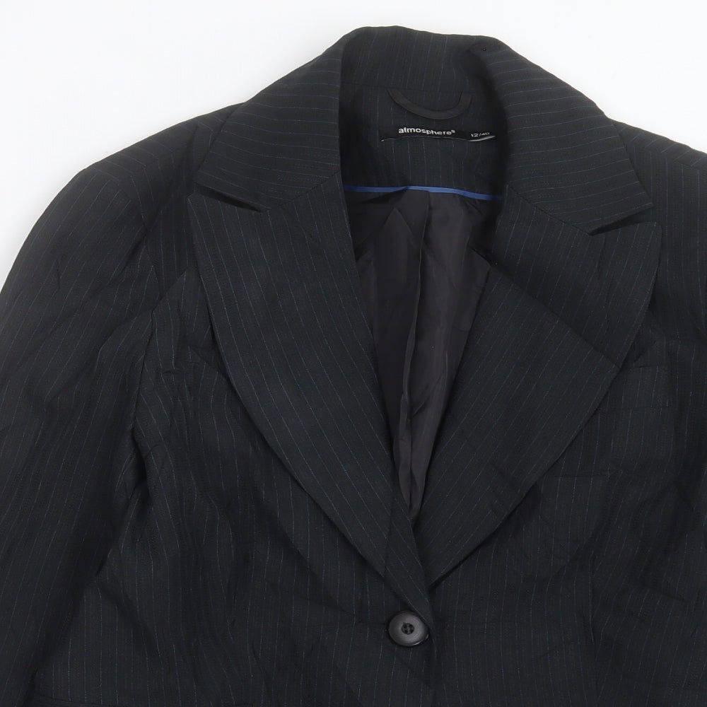 Womens UK Size 12 Atmosphere Black Jacket