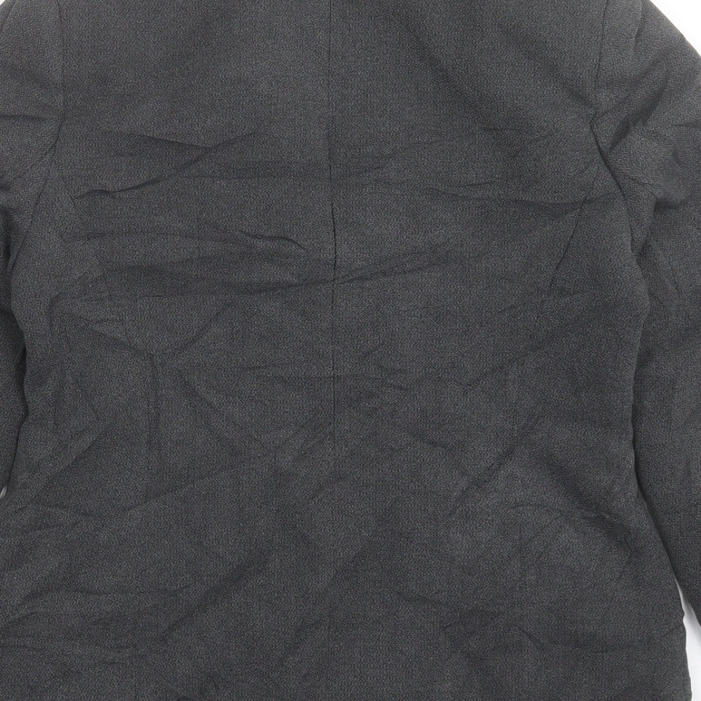 George Womens Grey Jacket Blazer Size 10 Button
