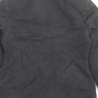 George Womens Grey Jacket Blazer Size 10 Button