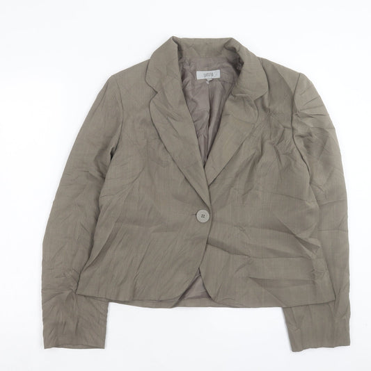 Womens UK Size 18 Marks and Spencer Grey Jacket