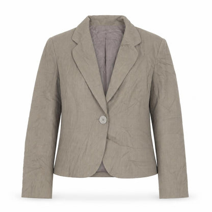 Marks & Spencer Womens Grey Jacket Blazer Size 18 Button